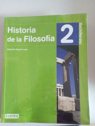 Historia de la Filosofía 2º Bachillerato