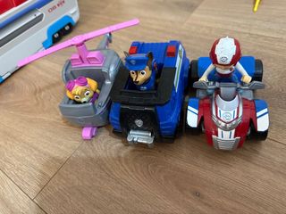 Lote Patrulla Canina: Chase, Sky y Rider.