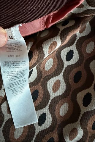 Pantalones estampados retro