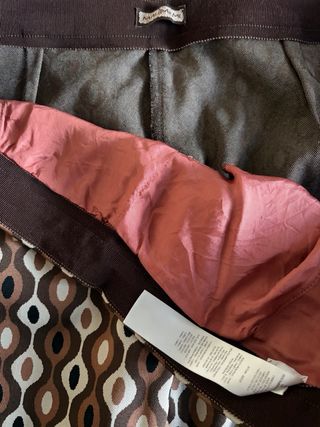 Pantalones estampados retro