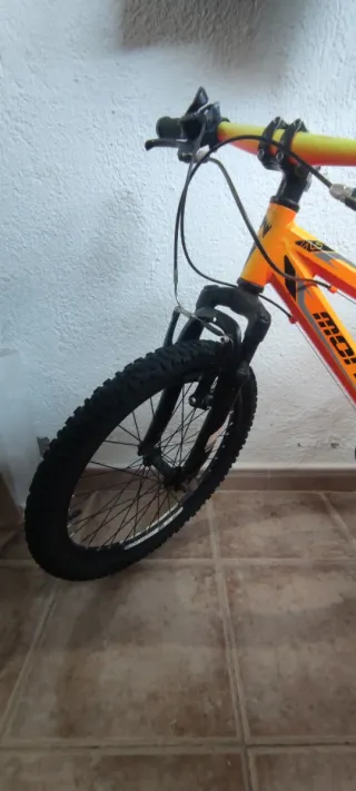 Bicicleta Monty Rueda 20 Naranja