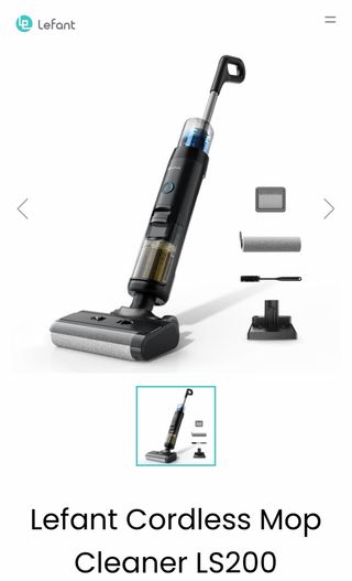 Lefant LS200 Limpiador Mopa Inalámbrico