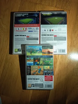 Nintendo Switch FIFA 20, FIFA 22 y Zelda