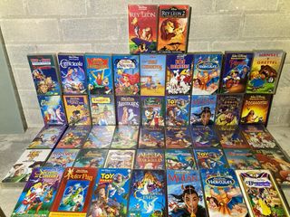 Colección VHS Disney Clásicos (Español)
