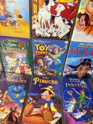 Colección VHS Disney Clásicos (Español)