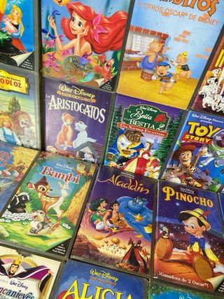 Colección VHS Disney Clásicos (Español)