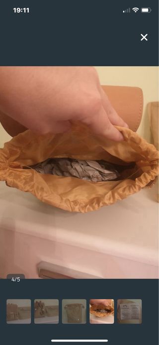 Mochila Natura Beige/Marrón Nueva