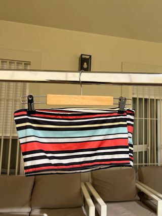 Top banda rayas colores