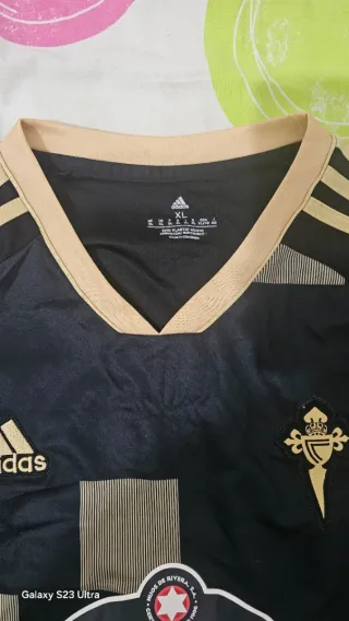 Camiseta Adidas Celta de Vigo Negra Talla xl