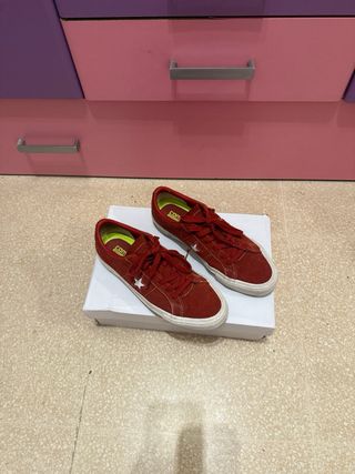 Converse One Star Lunarlon Rojo