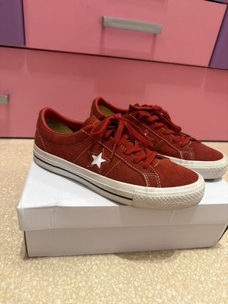 Converse One Star Lunarlon Rojo