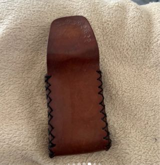 Portasigarette vintage in pelle