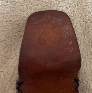 Portasigarette vintage in pelle