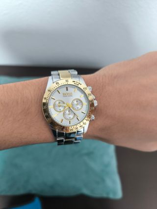 Reloj Hugo Boss bicolor cronógrafo