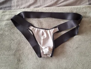 Jockstrap Beige y Negro