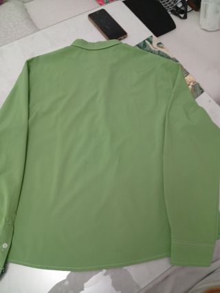 Camisa MANFINITY verde talla L