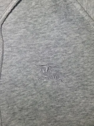 Sudadera Burberry Gris Melange Talla S