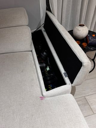 Sofá chaise longue 3 plazas