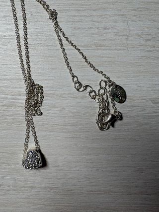 Colgante Corazón Brillante+ Pendientes a juego