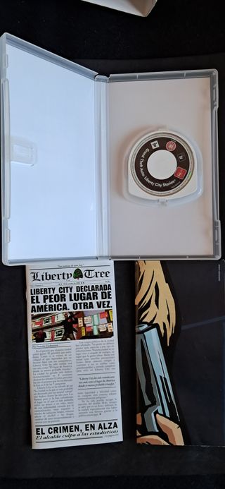 Pack Doble PSP GTA Liberty City & Vice City Storie
