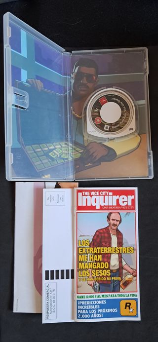Pack Doble PSP GTA Liberty City & Vice City Storie
