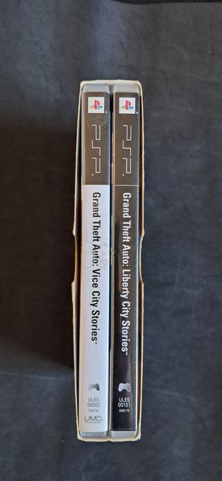 Pack Doble PSP GTA Liberty City & Vice City Storie