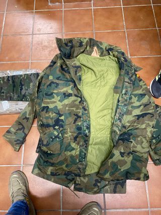 Chaqueta Ejército Poliéster Talla 4