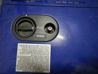 Estufa de gas Benavent azul