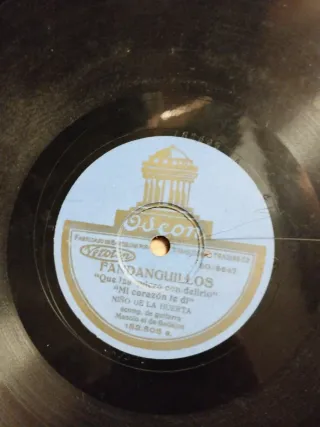 Disco Gramófono Fandanguillos