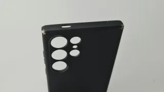 Cover Samsung S24 Ultra nera opaca