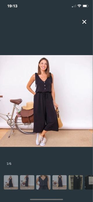 Mono negro mujer talla 3XL