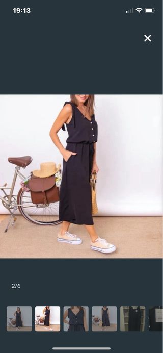 Mono negro mujer talla 3XL