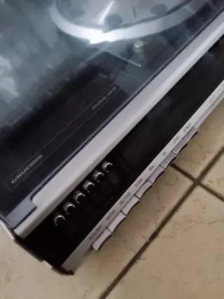 Stereo Giradischi Radio Cassetta Grundig Studio 30