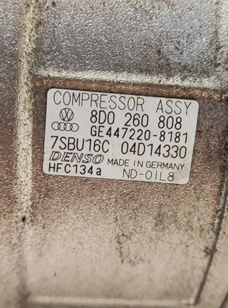 Compresor aire volkswagen 8d0260808 passat 312688