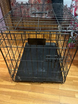 Jaula Perro Mediano Negra