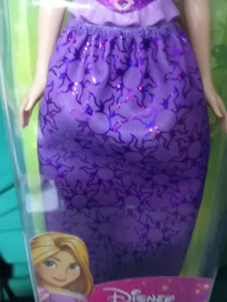 Figura Muñeca Rapunzel Princesa Disney 28cm