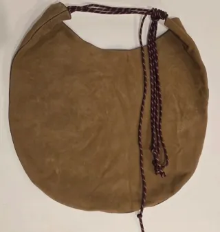 Bolso Zara Piel Beige/Marrón