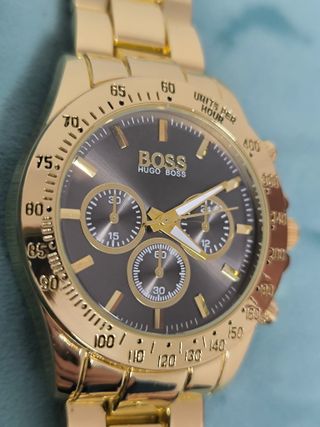 Reloj Hugo Boss Dorado Cronógrafo