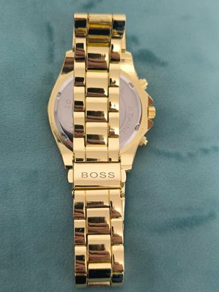 Reloj Hugo Boss Dorado Cronógrafo