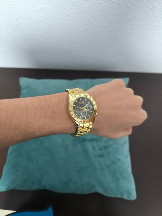 Reloj Hugo Boss Dorado Cronógrafo