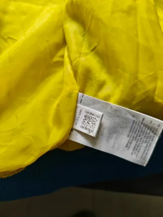 Chaqueta Adidas Azul y Amarillo Talla L