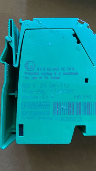 IBS IL 24 BK-T/U- Acoplador de bus PHOENIX CONTACT