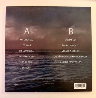 Vinilo Agoney Libertad Firmado