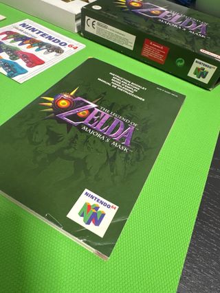 Zelda Majora's Mask N64 PAL Esp