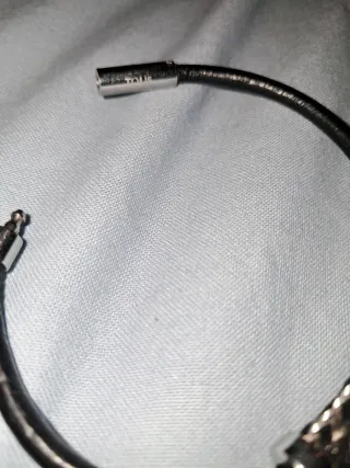 Pulsera Tous Negra y Plateada