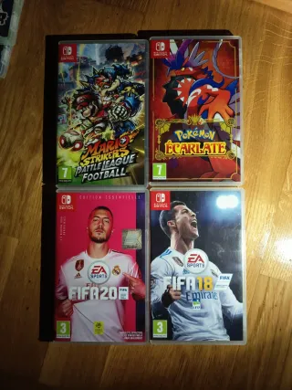 Juegos Nintendo Switch: Mario, Pokémon, FIFA