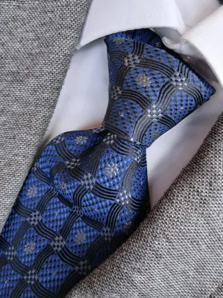 Cravatta Brooks Brothers Blu e Nera