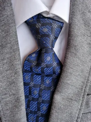 Cravatta Brooks Brothers Blu e Nera