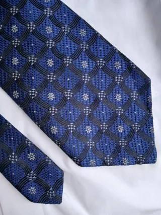 Cravatta Brooks Brothers Blu e Nera