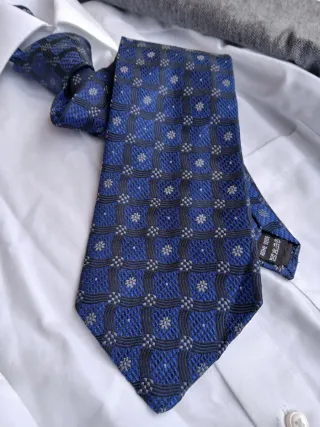 Cravatta Brooks Brothers Blu e Nera